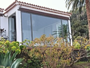 estructura de aluminio fija