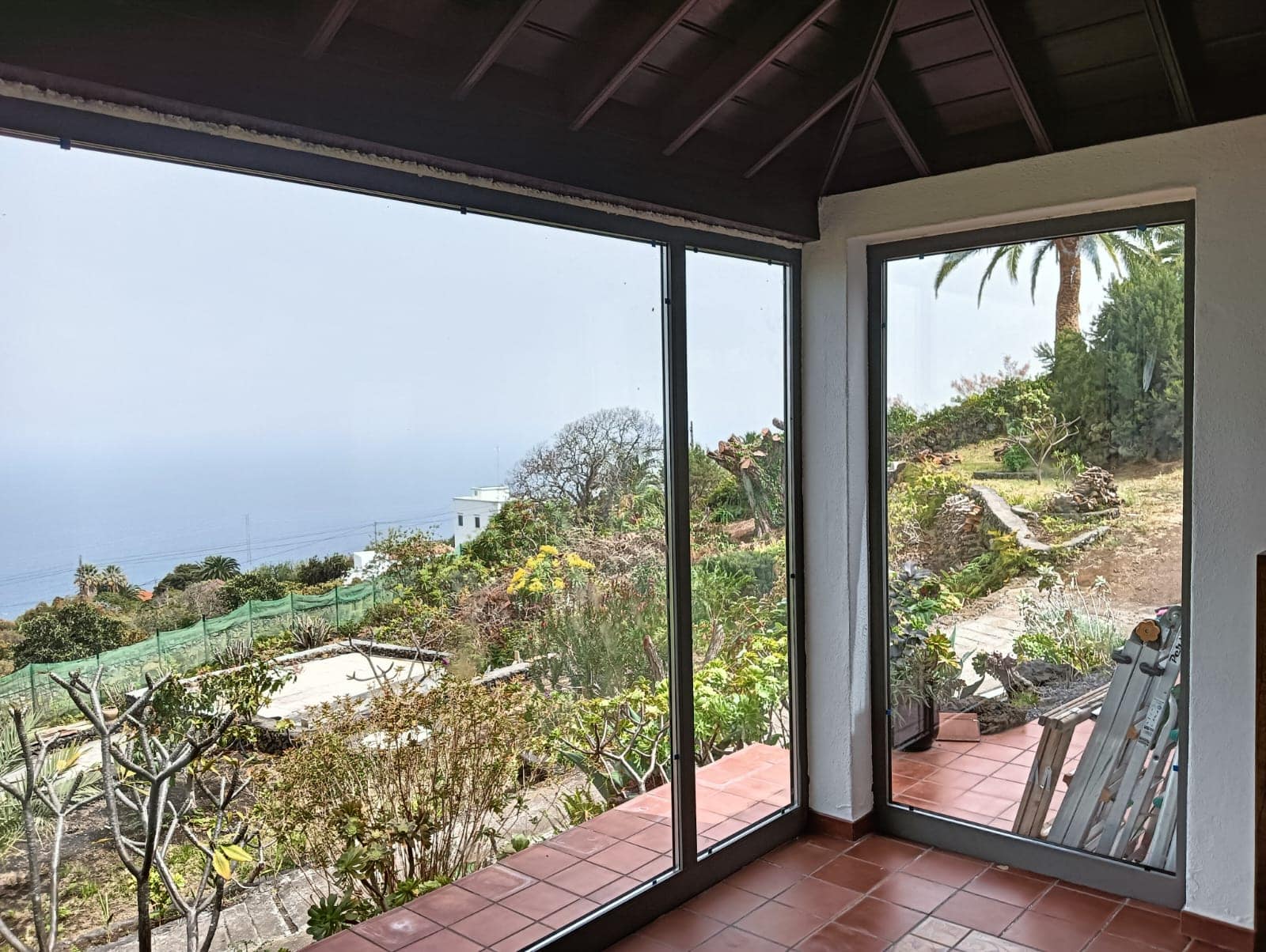 estructura de aluminio fija