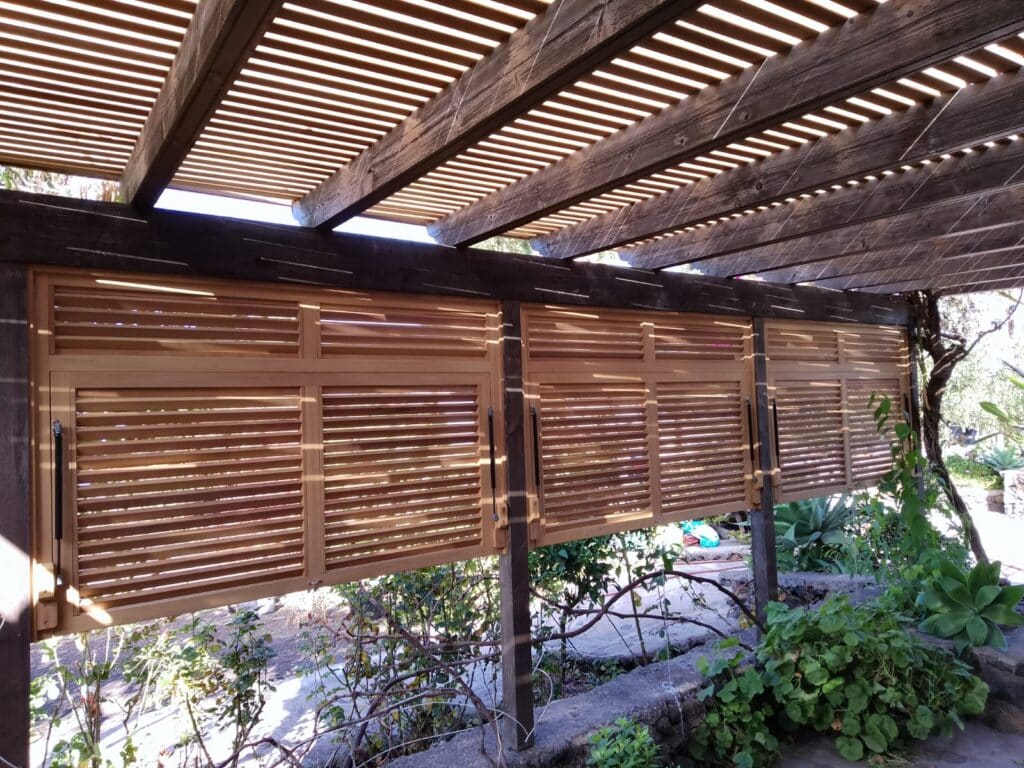 Persianas de Madera
