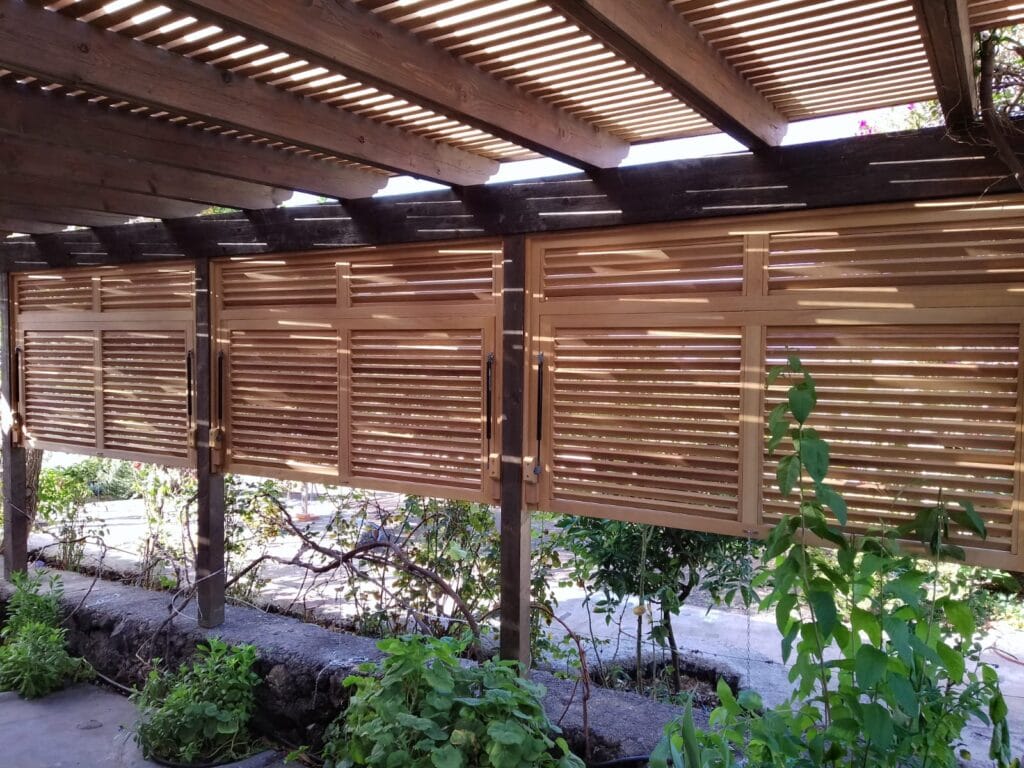 Persianas de Madera