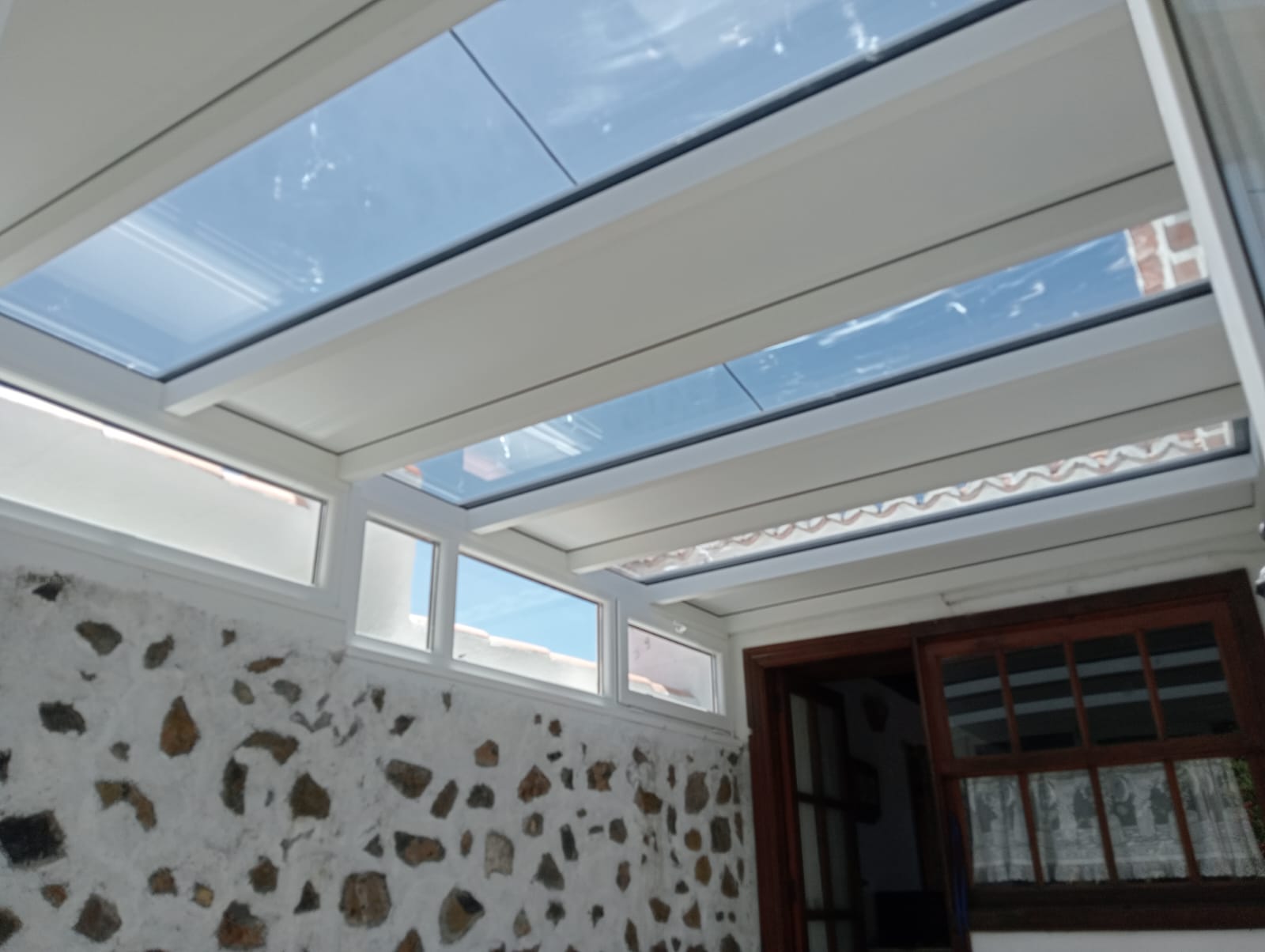 Invernadero. Carpinteria de aluminio en La Palma