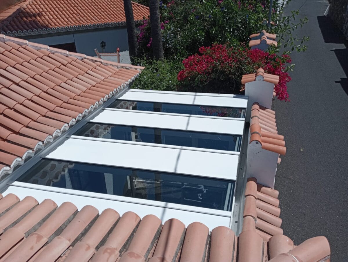 Invernadero. Carpinteria de aluminio en La Palma