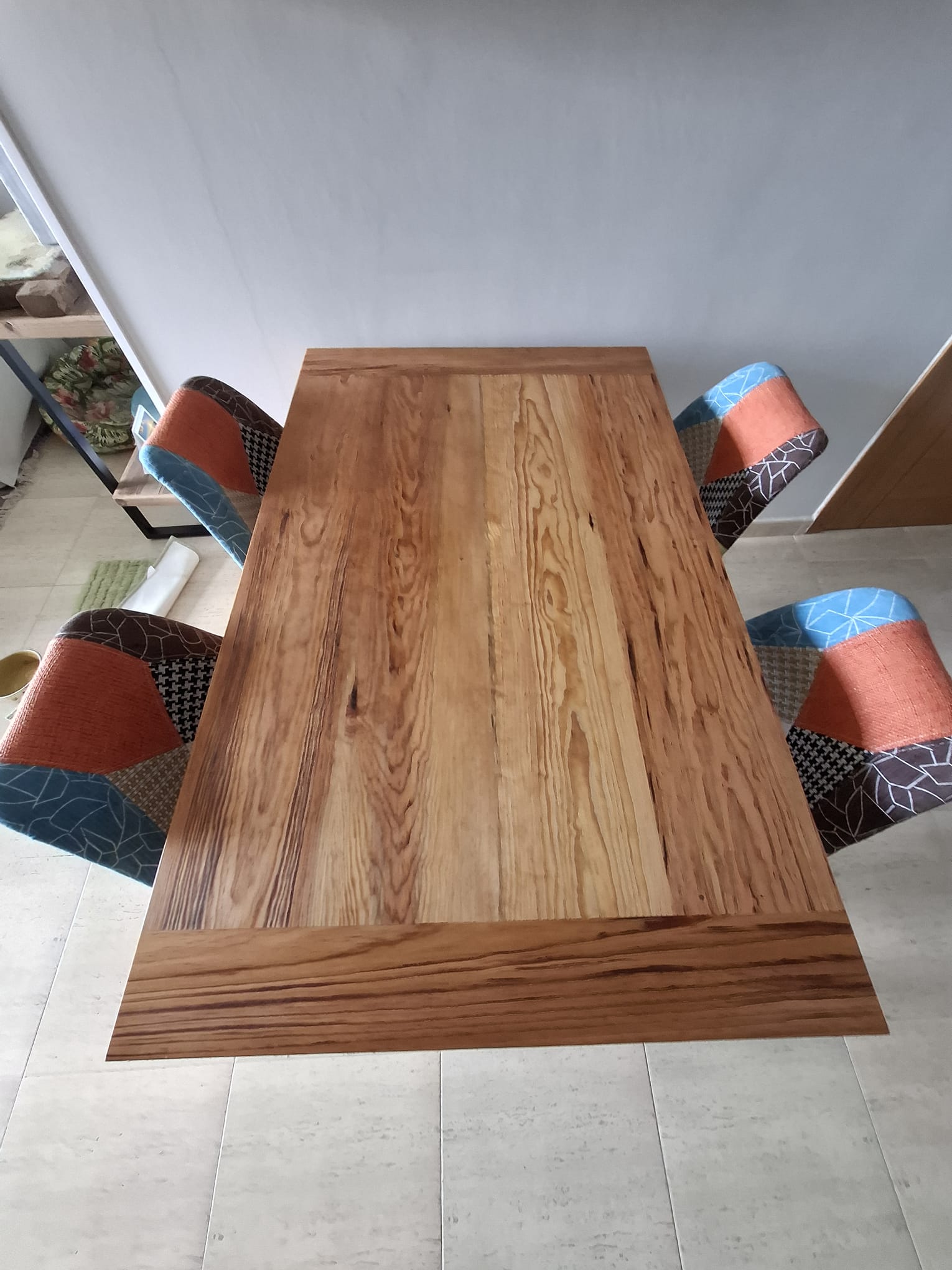 mesas de madera a medida