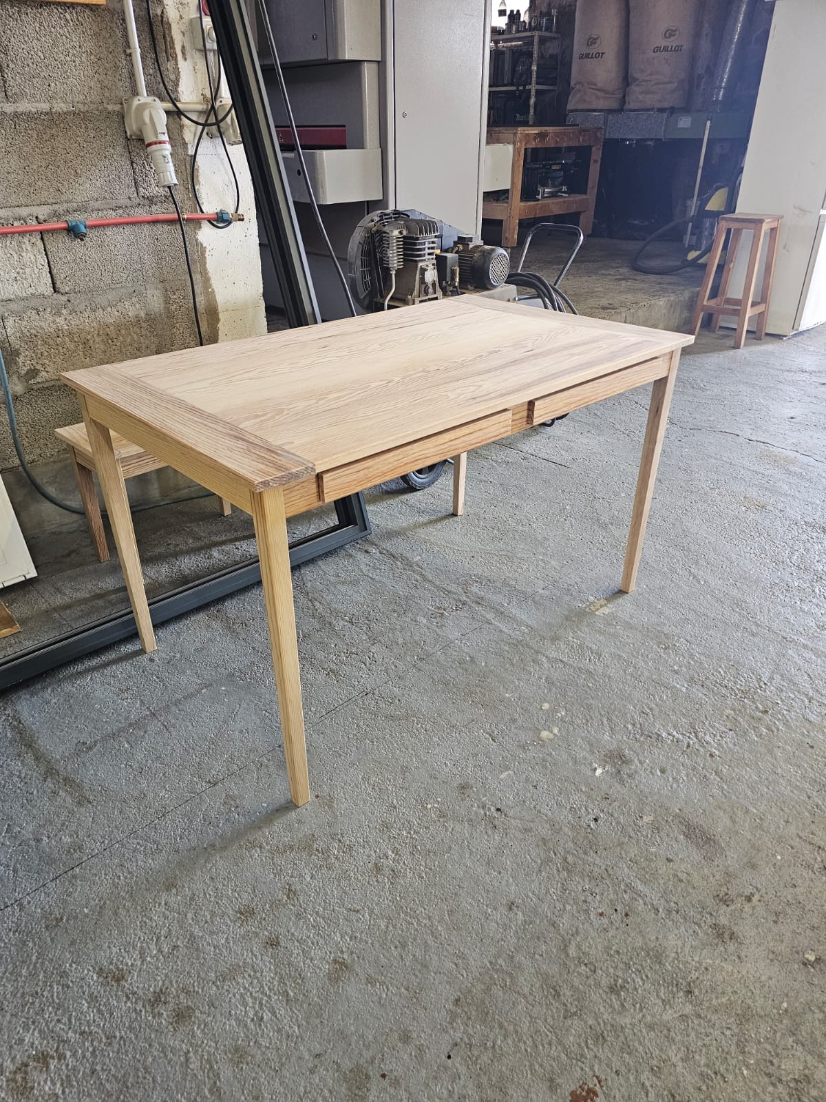 mesas de madera a medida