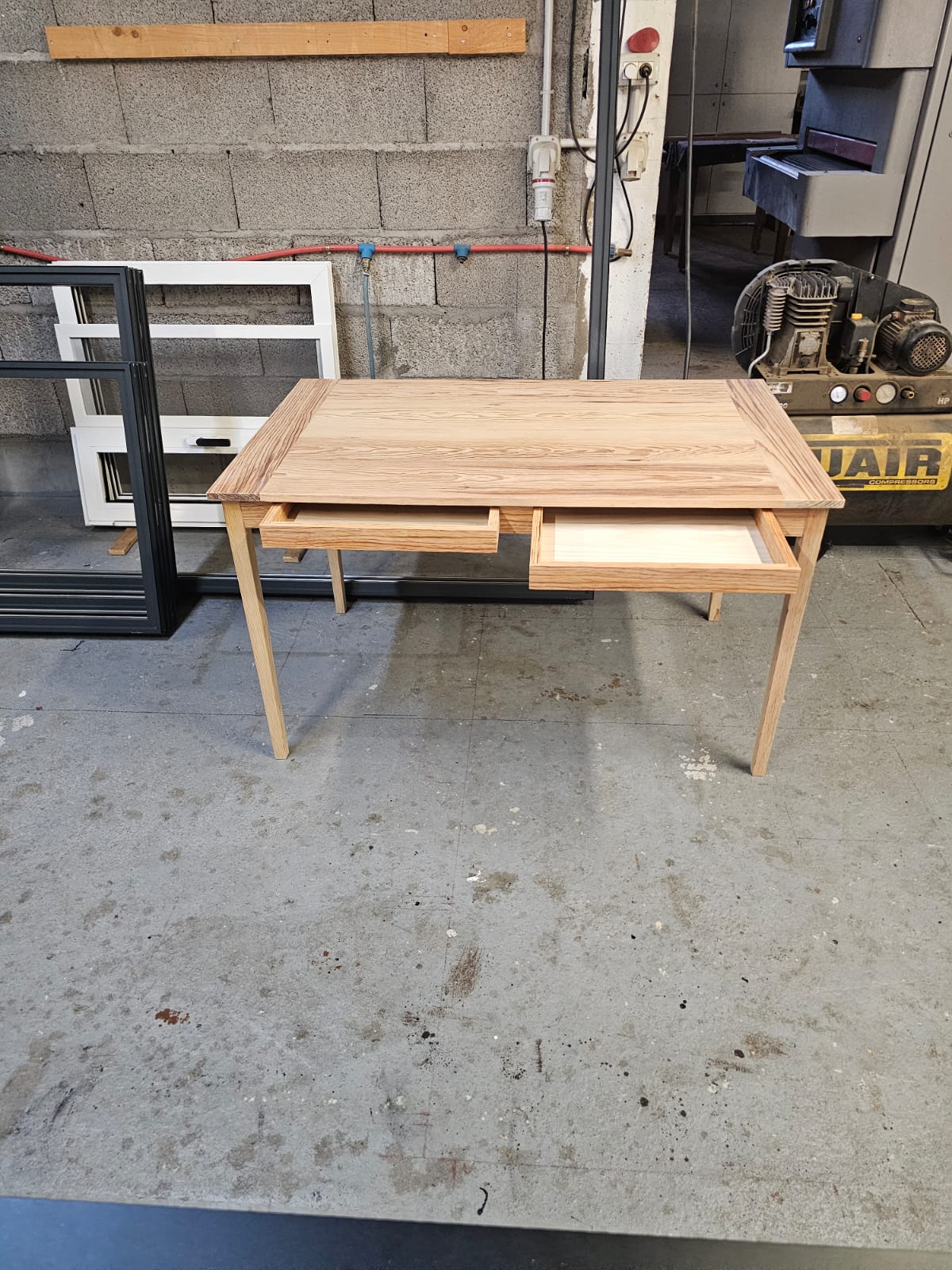 mesas de madera a medida