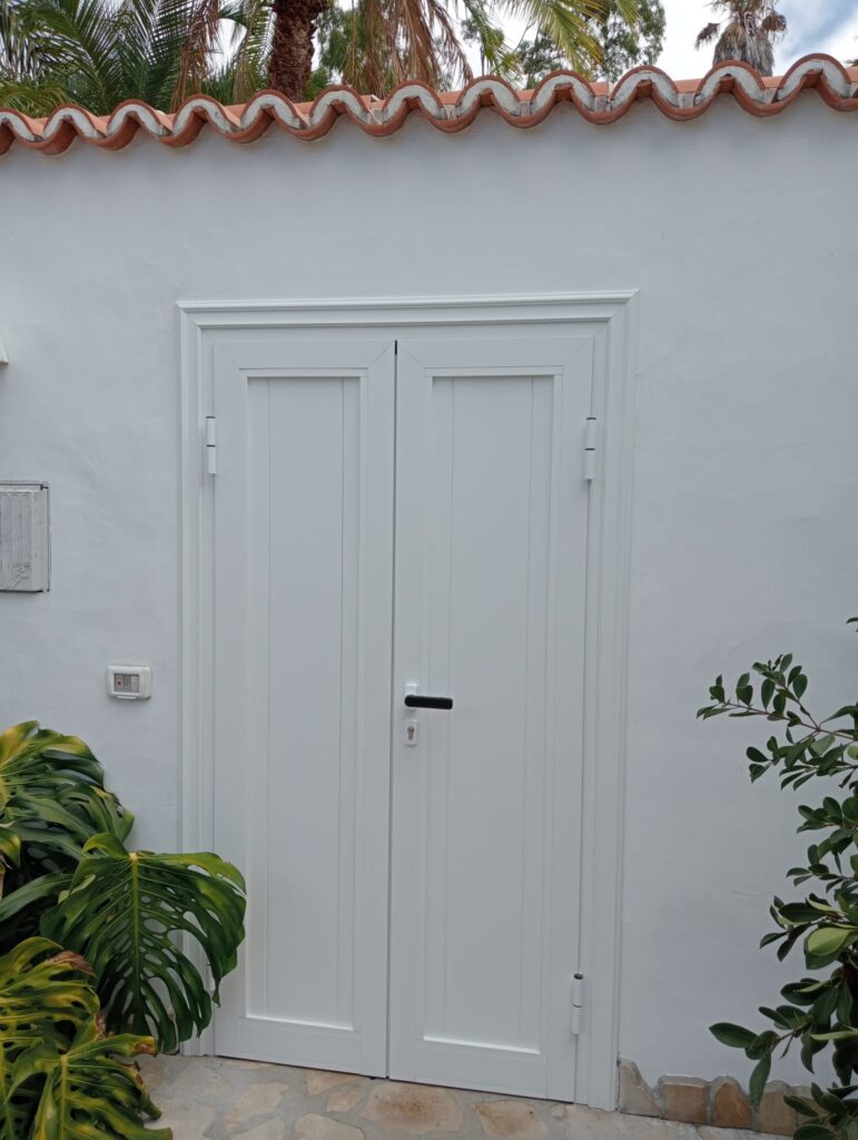 carpintería de aluminio a medida en la isla de La Palma